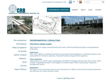 Tablet Screenshot of crbgeo.com